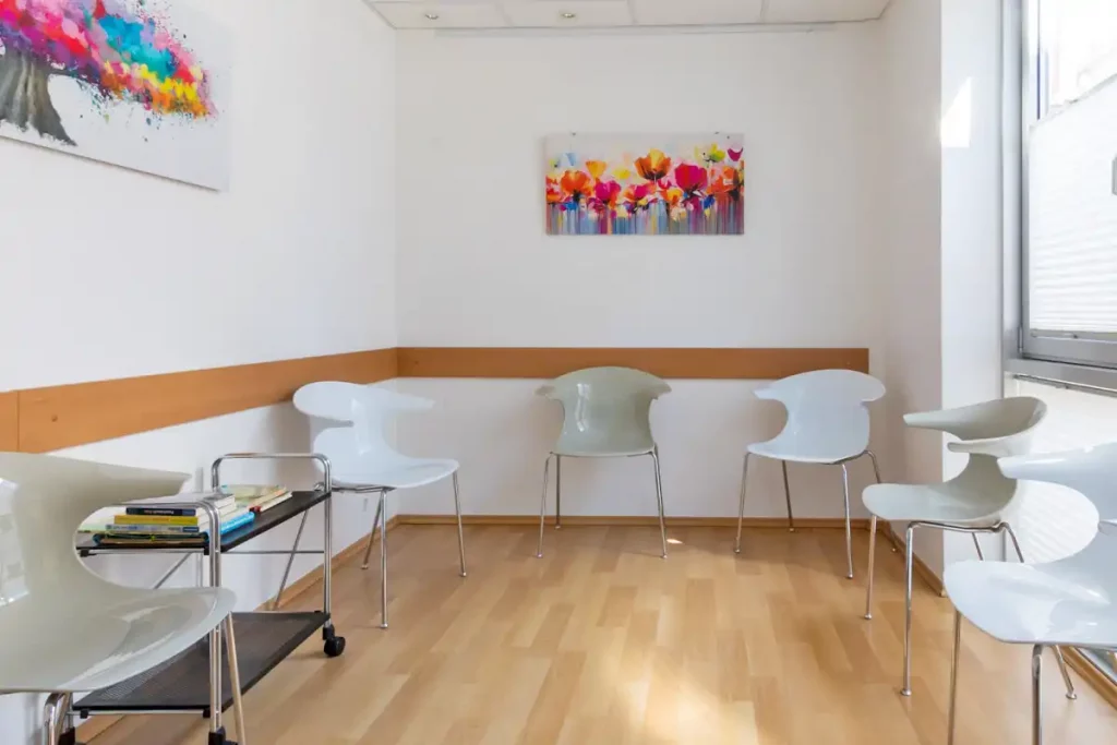 Wartezimmer der Praxis-Vrinceanu in Dülmen